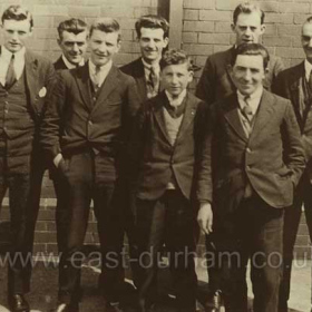 Dawdon Colliery Office Staff 1928
Third from left David Brumilow, extreme right Sid Sandell