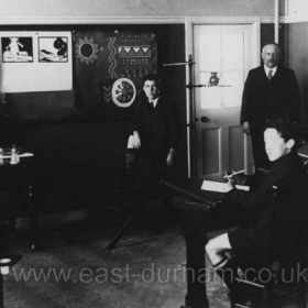 Seaham Modern School classroom in the 1950s