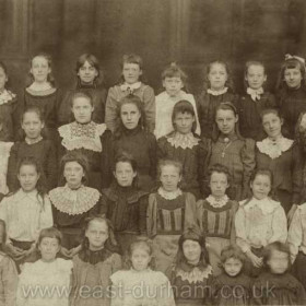 Seaham schoolgirls c1900 no other info