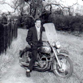 Arthur Light on his Norton Commando bike circa 1959 , probably taken near Seaham Hall.
Photograph from Jack Wilkinson