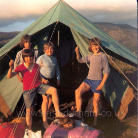 2nd Seaham Scouts at camp.
Photograph from John Turner Temple