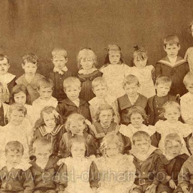 National School, Church Street 1904
2nd row from back, Sarah A Brown 2nd from left, Eric Armbrister 4th