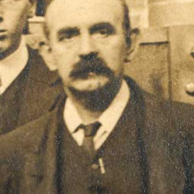 J HUNTER;  Photograph from "First ambulance class Dawdon Colliery c 1924?"