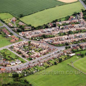 South Hetton in July 2000.
Copyright FlyingFotos  www.seahamfromtheair.co.uk