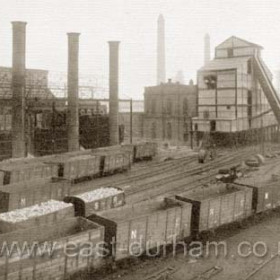 New boiler plant and dry coal cleaning plant 1929.
Picture from Bob Williams of Blackhall.