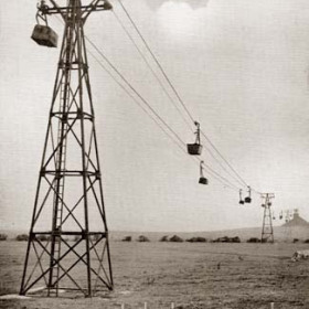 Aerial ropeway, Horden 1929.
Picture from Bob Williams of Blackhall.