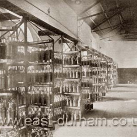 Interior of electric lamp room, Horden 1929.
Picture from Bob Williams of Blackhall.