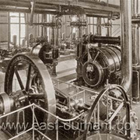 Interior of Exhauster House, Bye-product Plant, Horden 1929.
Picture from Bob Williams of Blackhall.