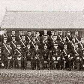 Ambulance Brigade, Horden 1929.
Picture from Bob Williams of Blackhall.