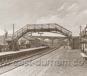 Horden Station before 1924.