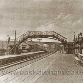 Horden Railway Station.  Photograph sent in by Bob Williams