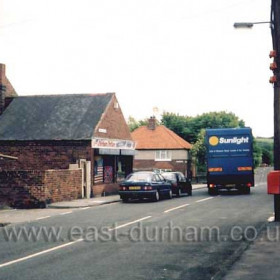 Catleugh's Shop on the Dene Villa's Estate Horden.Photograph and caption from Bob Williams