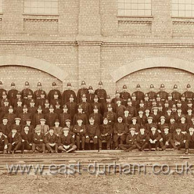 Horden Colliery Riots, police and colliery officials, February 1910