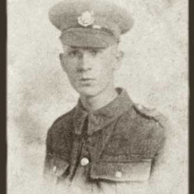 F MITCHISON, p/graph from St John's Roll of Hon. WW1