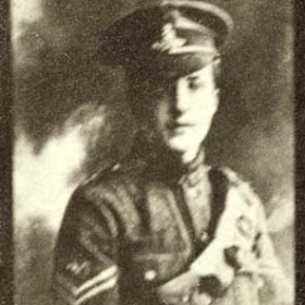C MOFFAT, p/graph from St John's Roll of Hon. WW1