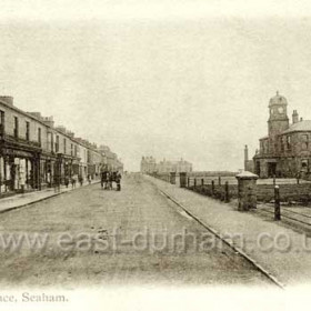 A postcard of North Tce posted in 1907. Original Londonderry Offices to right, London & Newcastle Tea Co (general dealers) first shop on left