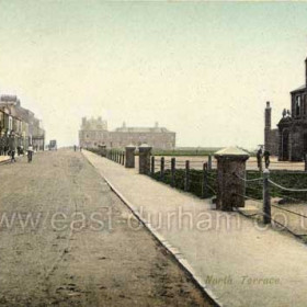 North Tce and Londonderry Offices built 1857, extensions were added in 1909, Photograph before 1909