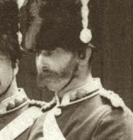 Major R Brydon c 1890.  Land steward and veterinary surgeon to the Marquess of Londonderry, Dawdon Dene, The Dene.