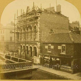 Elephant Tea Rooms under construction 1874
Photograph from the Fanny Pickard Collection