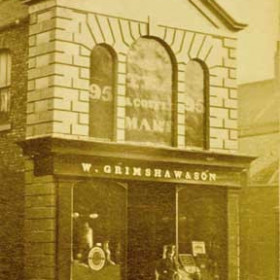 Grimshaw's Original Tea Rooms High St Sunderland 1866
Photograph from the Fanny Pickard Collection