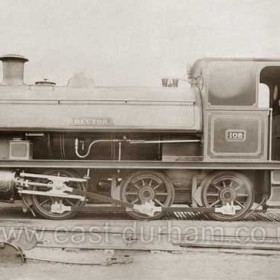 Loco 108 "Hector" built by Hawthorn Leslie, Newcastle.
No other info, can anyone help?