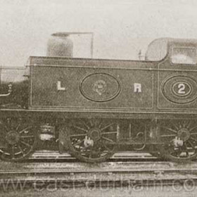 Londonderry Railway, side tank loco number 2.