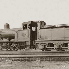 Loco  ' Clio ' at Seaham Dock in 1930
The cab is from the former dock loco ' Ajax '