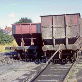 The South Hetton Railway (1833).   Swine Lodge Bankhead
September 1972          Photograph and caption, Stafford Linsley