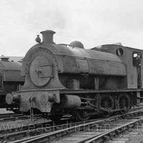 Dock Co loco Juno, Seaham 14th August 1966.
Photograph by RH Roberts