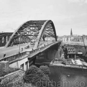 Wear Bridge in the early 1950s.