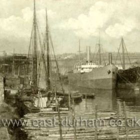 Laing's Shipyard, Sunderland, before 1908