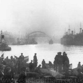 Corporation Quay, River Wear, 1953.