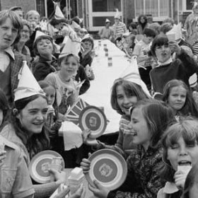 Ryton Crescent SilverJubilee Party 1977.