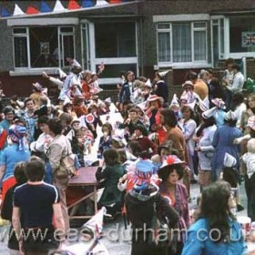 Ryton Crescent SilverJubilee Party 1977.