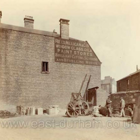 Croft Street Yard, north end in July 1905.
Photograph from Stafford Linsley