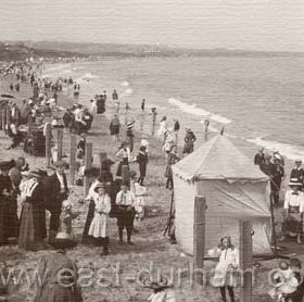 Seaburn beach in the 1920s.