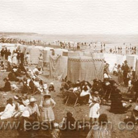 Seaburn beach in the 1920s.