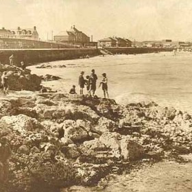 Cannonball Rocks Seaburn c 1950