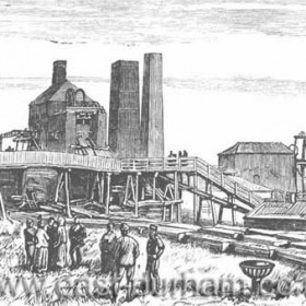 Seaham Colliery after 1880 explosion.