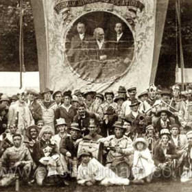 Seaham Colliery banner c1925