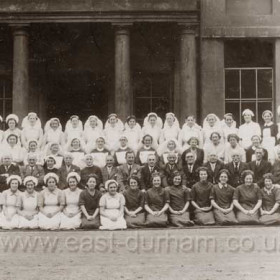 Staff at Seaham Hall Sanatarium, 1938/39