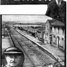 Newspaper article re closure of Seaton Station.   
Photograph looking NE towards Ryhope, Seaton Station photographed from the signal box which was situated just south of the Seaham / Houghton Road. 
Seaton Station closed in 1952.