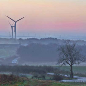 Looking south from Warden Law crossroads a mile or so west of Seaton, photograph by Alistair Kirk.  Large files of this and other great photographs by Alistair can be accessed at     http://www.panoramio.com/photo/133541353354135