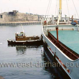 Shipping movements in South Dock April 1978
Photograph from Stafford Linsley