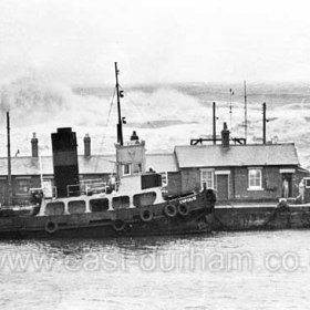 Chipchase, at Seaham from 1967-69, shown here in the South Dock.