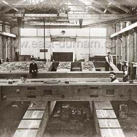 Building new dock gates  1903