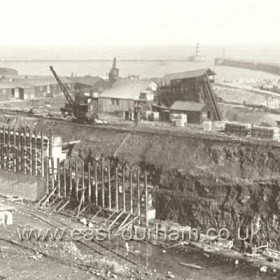 South dock extensions 1924.