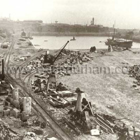 South Dock extensions 7th September 1903