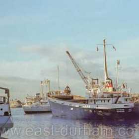 Loading scrap in the South Dock 1980