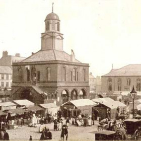 The Market Place and St Hilda's Church.